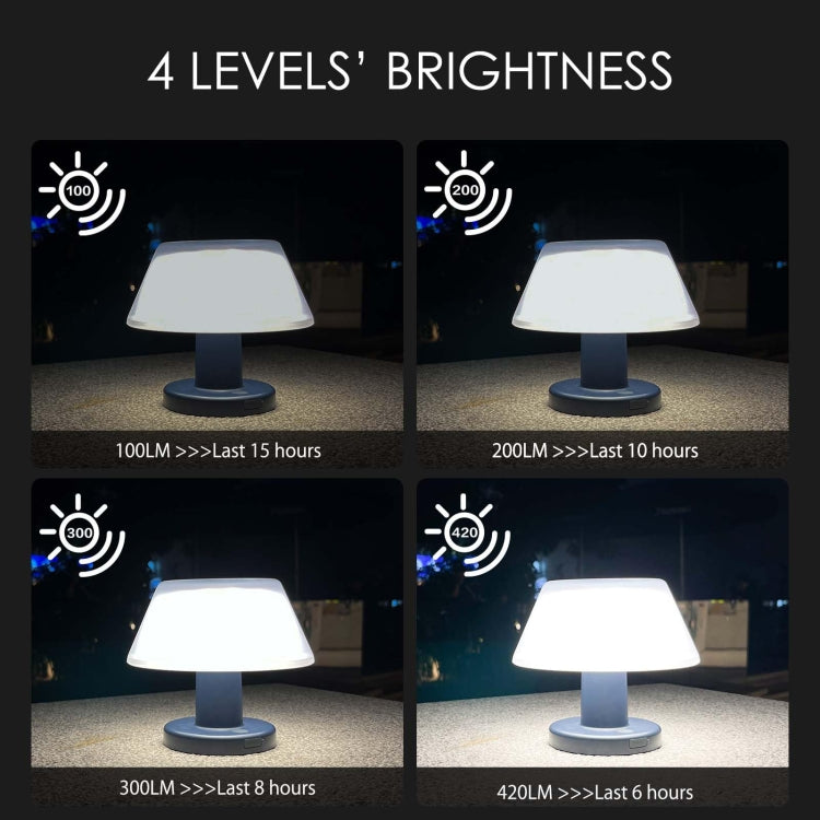 Outdoor Bar Dining Bar Atmosphere Solar Night Light Desktop Table Lamp