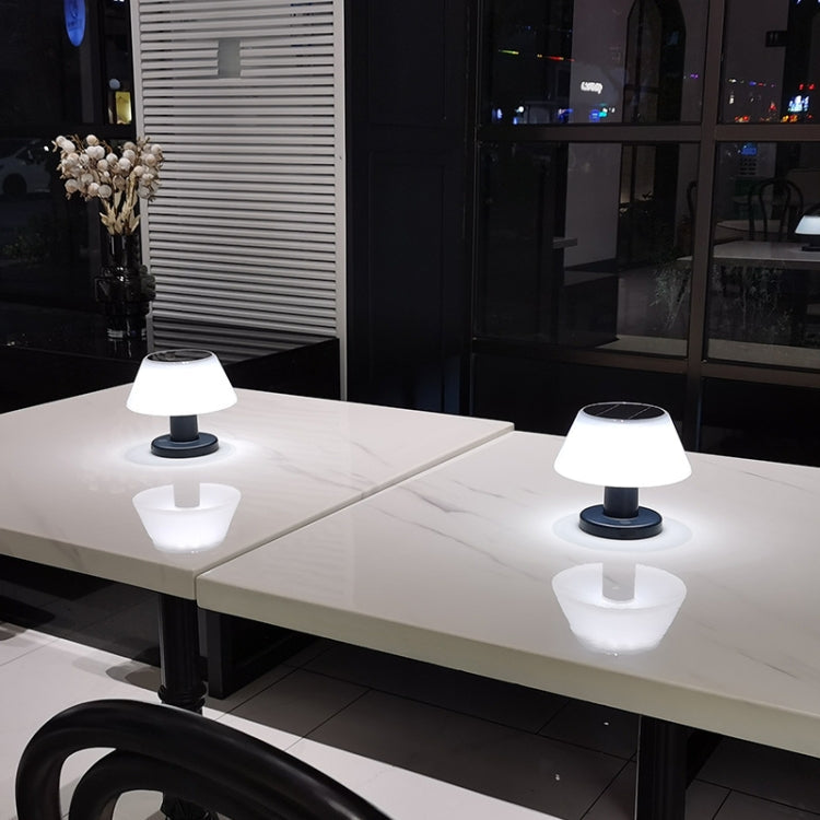 Outdoor Bar Dining Bar Atmosphere Solar Night Light Desktop Table Lamp
