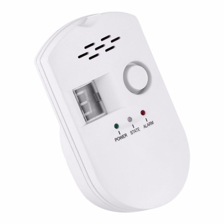 Combustible Gas Pipeline Digital Display Alarm, Specification: US Plug