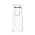 Nobvan Magic Ball Magnetic Bomb Tea Warehouse Tritan Large Capacity Sports Cup, Style: 1200ml (Transparent)