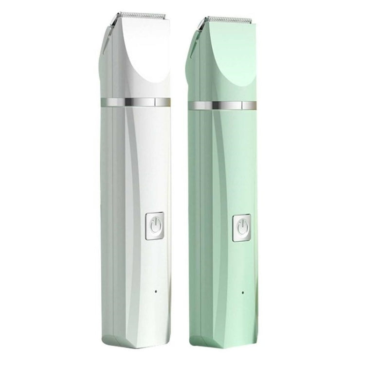 Pet Shaver Cat Dog Paw Hair Clipper Electric Fader, Color: 4 in 1 Green