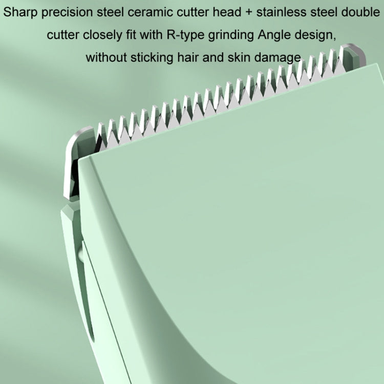 Pet Shaver Cat Dog Paw Hair Clipper Electric Fader, Color: 2 in 1 White