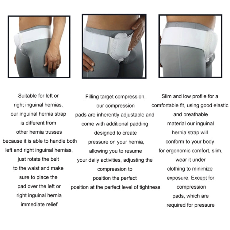 Adult Hernia Belt Groin Protection Belt, Color: Skin Color