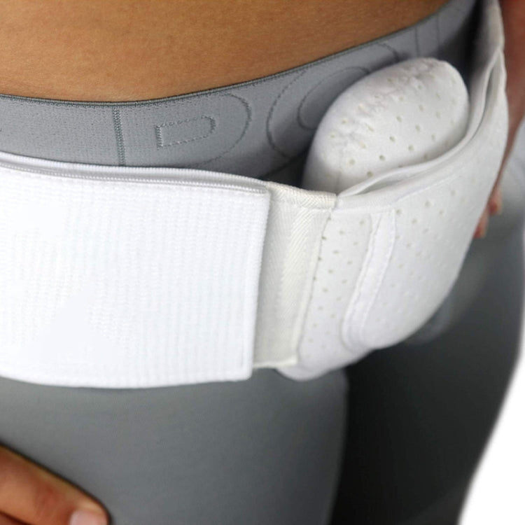 Adult Hernia Belt Groin Protection Belt, Color: Black