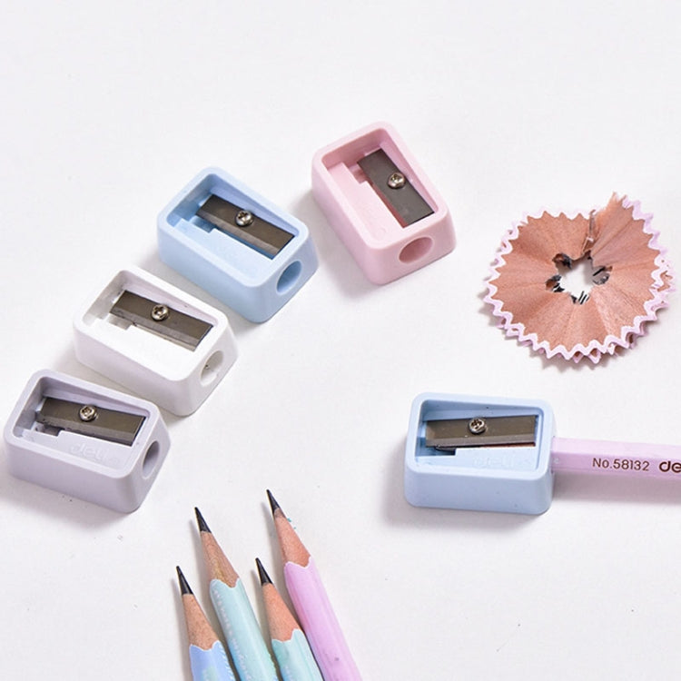 5pcs Deli 0594 Mini Portable Children Pencil Sharpener(Random Color Delivery)