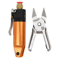 HSD HS-5+S2.1 Cut Metal Set 2 In 1 Pneumatic Snip Plier Cutting Metal Plastic Model Scissor Tool
