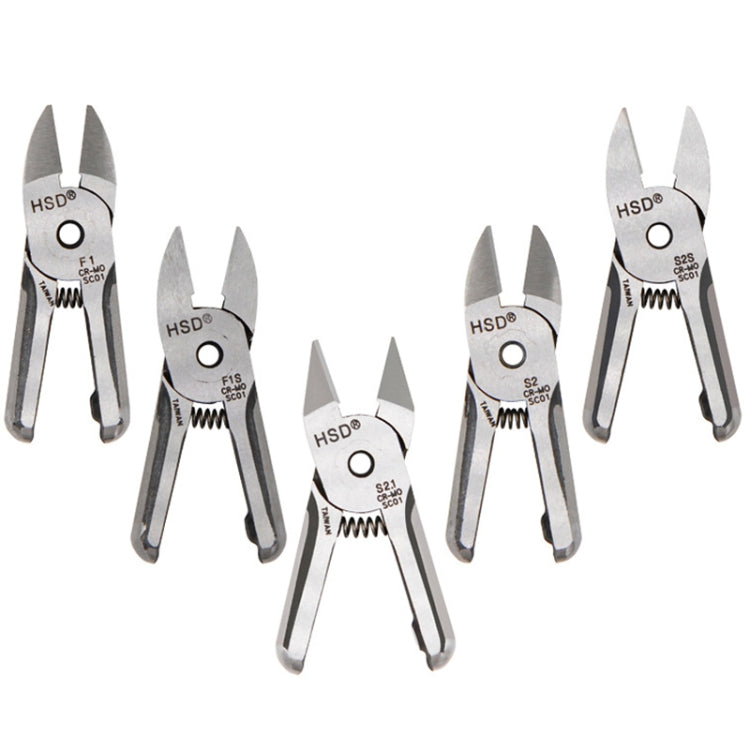 HSD HS-5+F1 Cut Plastic Set 2 In 1 Pneumatic Snip Plier Cutting Metal Plastic Model Scissor Tool