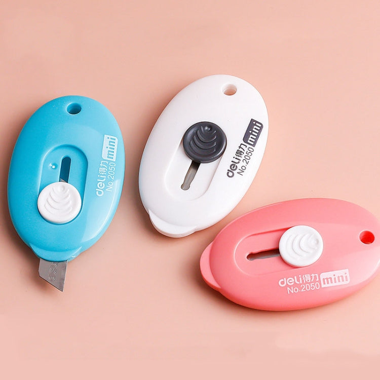 Deli 2050 Small Mini Candy Color Utility Knife Stationery(Random Color Delivery)