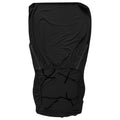 Wooden Sofa Chair Sleeve Solid Back Office Chair Chair Cover(Black)