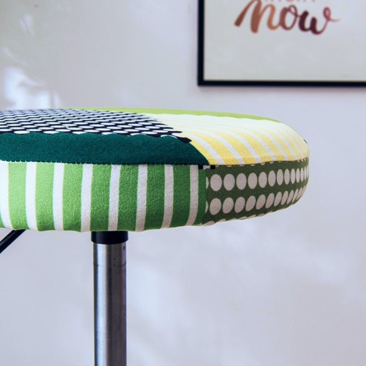Elastic Printing Round Stool Sleeve Round Stool Chair Cover Bar Stool Cover, Size: Diameter 30-34cm Available(Hometown)