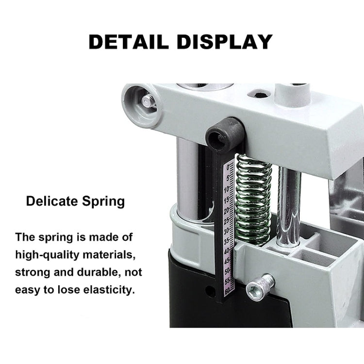 Multifunctional Electric Hand Drill Stand Mini Woodworking Fixed Table, Model: 88647 Iron Base