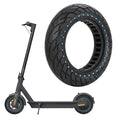 For Kugoo M4 Electric Scooter 10 Inch Inflatable Honeycomb Solid Run-flat Tire(36mm Slot Blue)