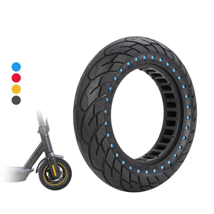 For Kugoo M4 Electric Scooter 10 Inch Inflatable Honeycomb Solid Run-flat Tire(36mm Slot Yellow)