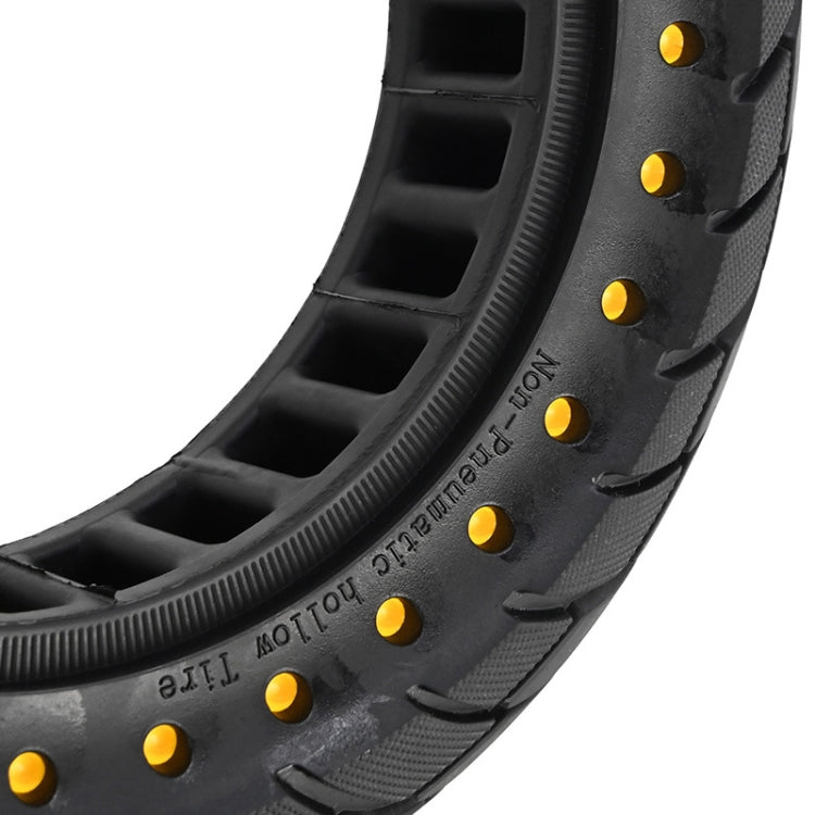 For Kugoo M4 Electric Scooter 10 Inch Inflatable Honeycomb Solid Run-flat Tire(36mm Slot Blue)