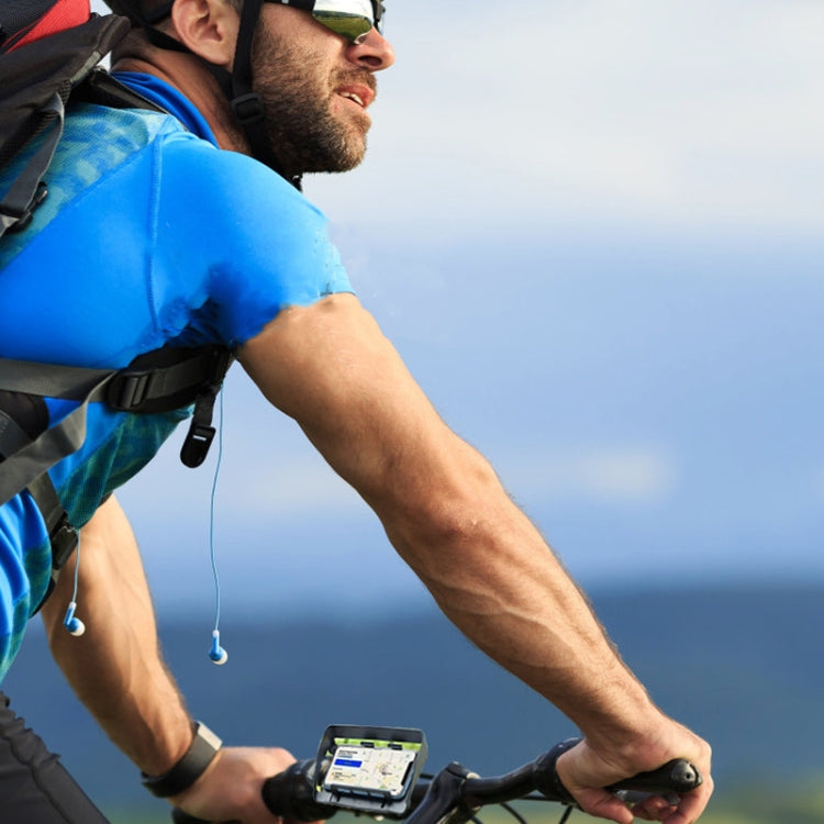 Rotatable Bicycle and Motorcycle Anti-shake Fixed Mobile Phone Holder with Sun Visor, Style: Classic Model