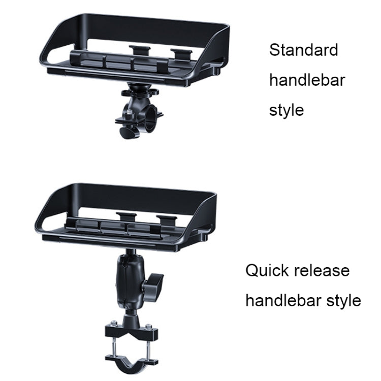 Rotatable Bicycle and Motorcycle Anti-shake Fixed Mobile Phone Holder with Sun Visor, Style: Classic Model