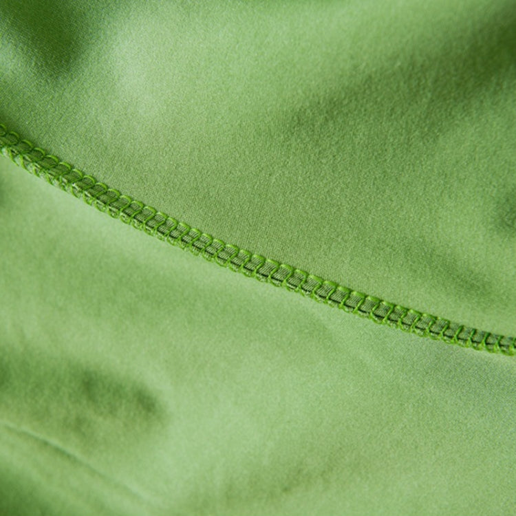 Armless Stretch Sofa Bed Cover All Inclusive Folding Sofa Bed Cover Shade, Size: S For 120-155cm Sofa(Green)