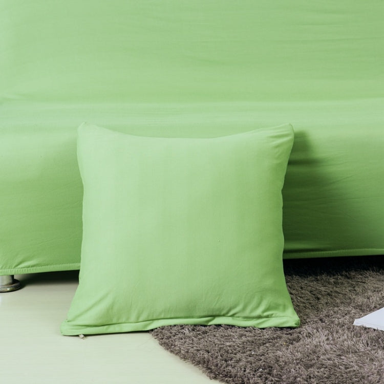 Armless Stretch Sofa Bed Cover All Inclusive Folding Sofa Bed Cover Shade, Size: S For 120-155cm Sofa(Green)