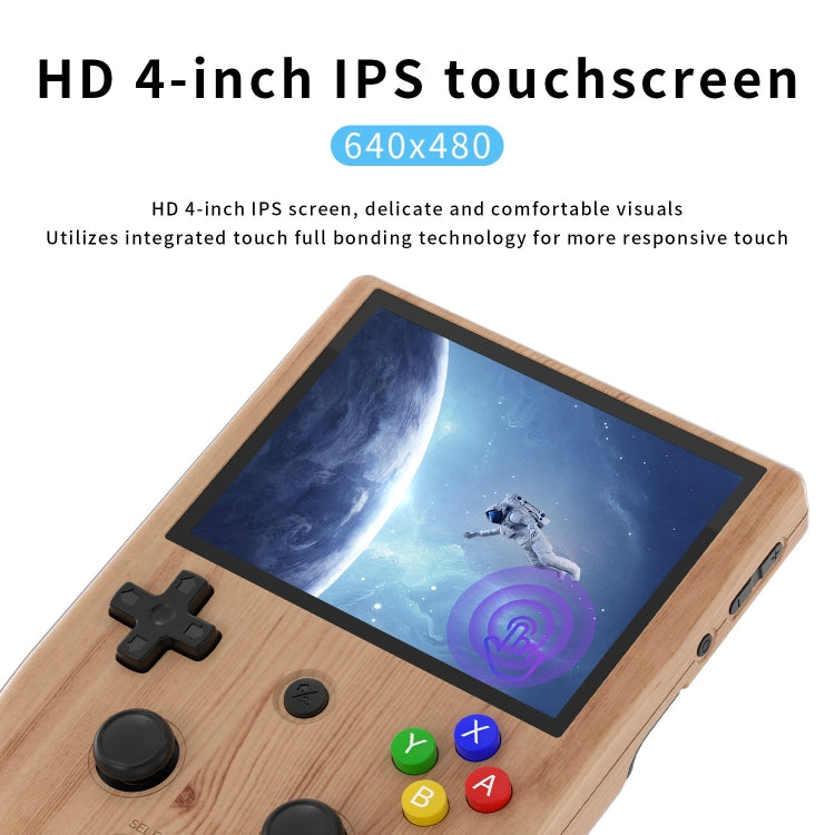 ANBERNIC RG405V 4+256G 10000 Games Handheld Game Console 4-Inch IPS Screen Android 12 System T618 64-Bit Game Player(Retro Gray)