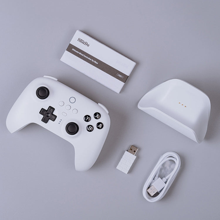 8BitDo For Switch / PC NS Version Wireless Bluetooth Gaming Controller(White)