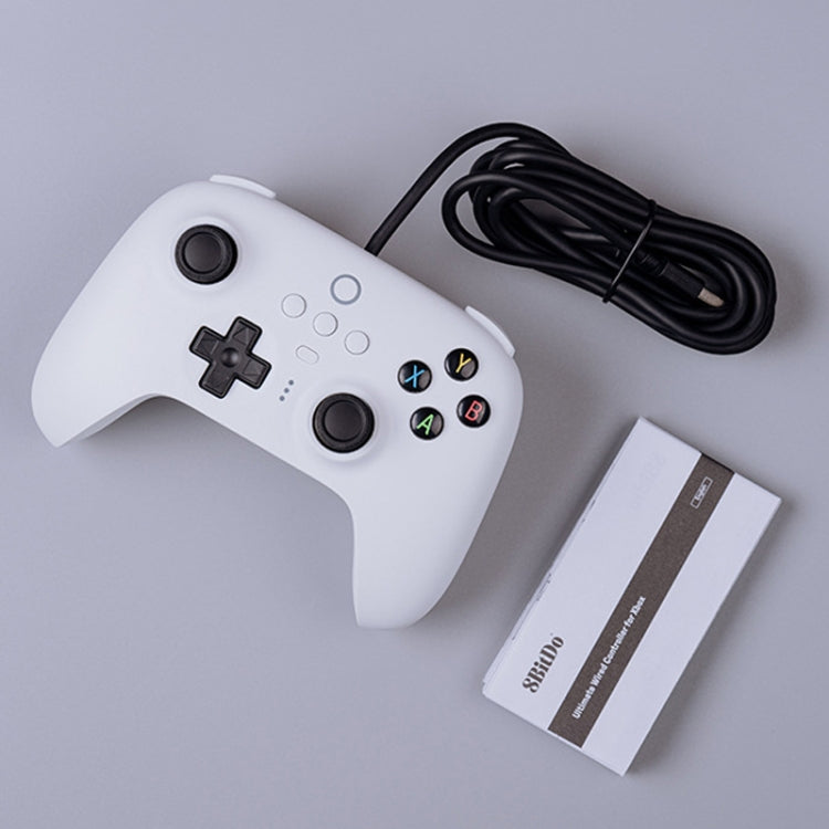 8BitDo For Switch / PC USB Wired Gamepad(White)