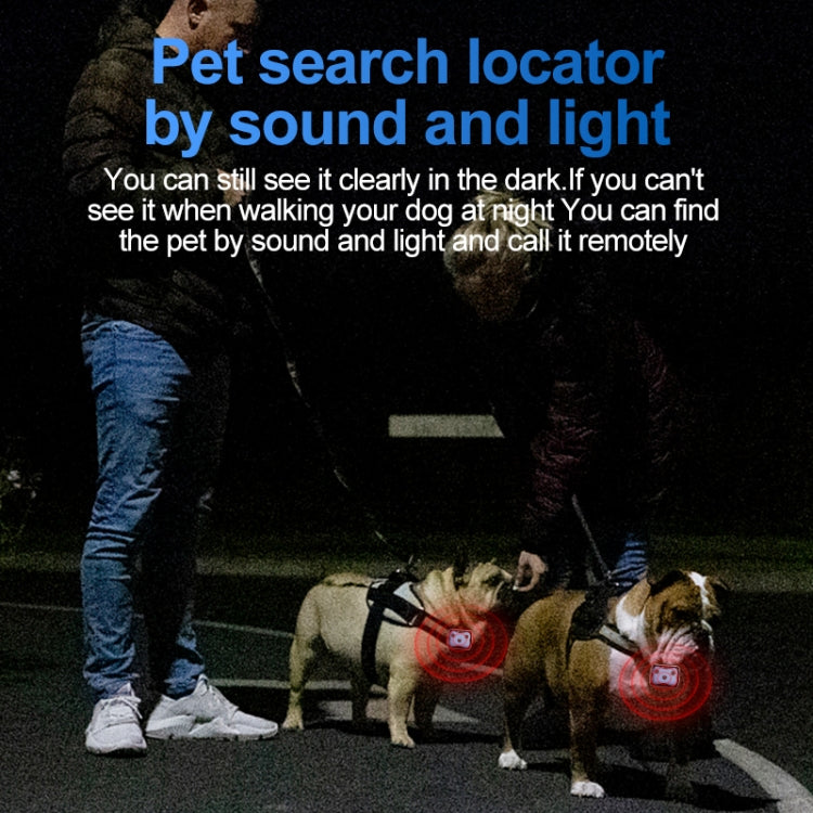 GPS Wireless Wifi Pet Location Chasing Cat Dog Collar Anti-loss Locator(Red)