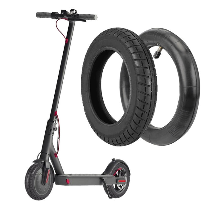 For Xiaomi M365/M365 Pro Electric Scooter 10 x 2 Inch Tire Inner Tube + Outer Tire Combination(Black)