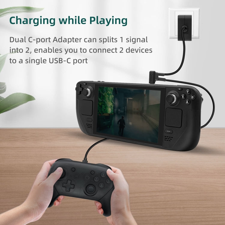 JYS JYS-SD015 8pcs/set Raptor Protective Kit With Bracket For Switch / Switch OLED / Switch Lite / Steam Deck(Black)