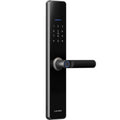 Wifi Fingerprint Lock Home Security Door Password Lock Supports APP Remote Unlocking(Space Gray)