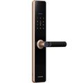 Wifi Fingerprint Lock Home Security Door Password Lock Supports APP Remote Unlocking(Rose Gold)
