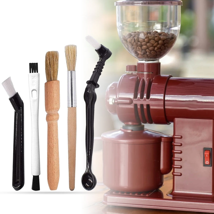 5-in-1 A Type Coffee Machine Cleaning Set Coffee Grinder Brush