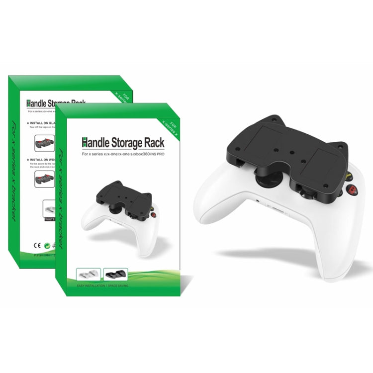Suspension Handle Storage Rack Gamepad Table Bottom Bracket, For Switch Pro / Xbox Series X / Xbox Series S / Xbox One / Xbox One S / Xbox 360(White Color Box)