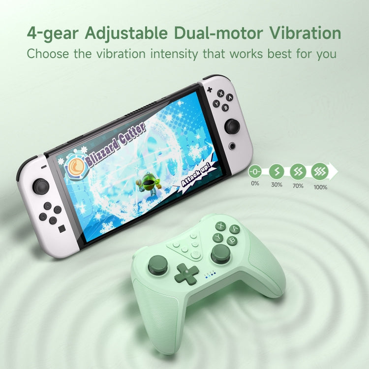 EasySMX T37 Wireless Joysticks Game Controller For Switch / Switch OLED / Switch Lite / PC(Green)