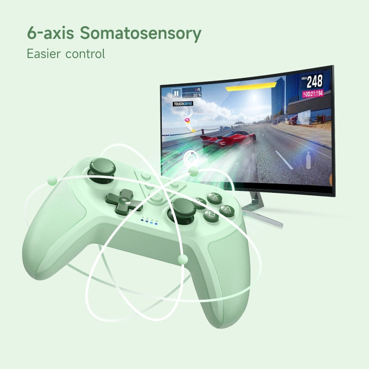 EasySMX T37 Wireless Joysticks Game Controller For Switch / Switch OLED / Switch Lite / PC(Purple)