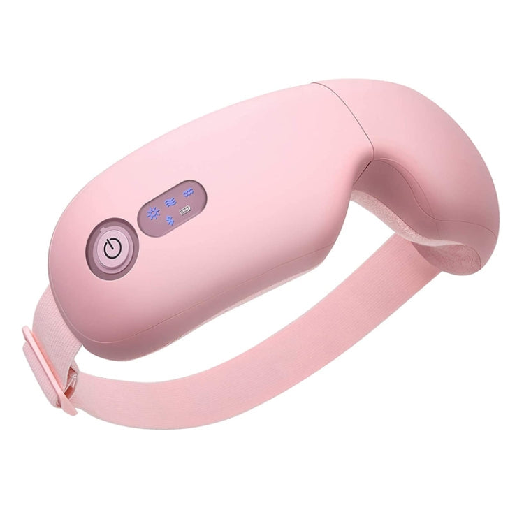 Bluetooth Rechargeable Eye Massager With Heat, Air Pressure And Vibration Massage(Pink)