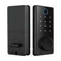 C87 Automatic Fingerprint Lock Entry Door Password Smart Lock(Black)
