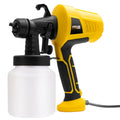 HILDA High Voltage Motorized Paint Spray Tool Portable And Detachable, Specification: With Anti-Touch Switch EU Plug Yellow