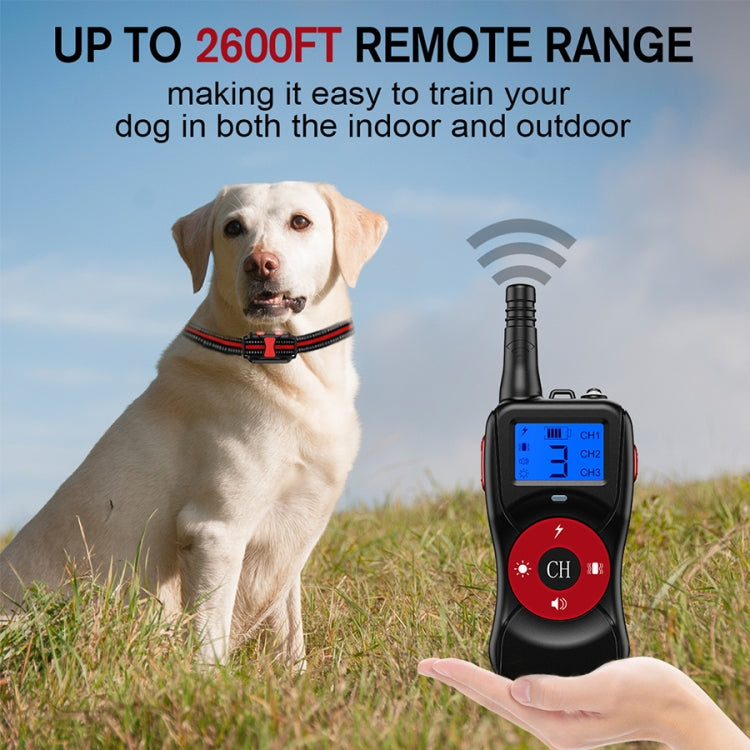 Smart Electronic Remote Control Dog Training Device Waterproof Pets Bark Stopper, Size: For-Two-Dog(Orange)