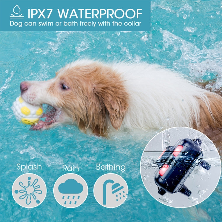 Smart Electronic Remote Control Dog Training Device Waterproof Pets Bark Stopper, Size: For-One-Dog(Orange)