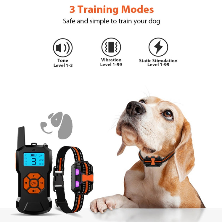 Electronic Remote Control Dog Training Device Pet Training Shock Collar, Specification: For-One-Dog