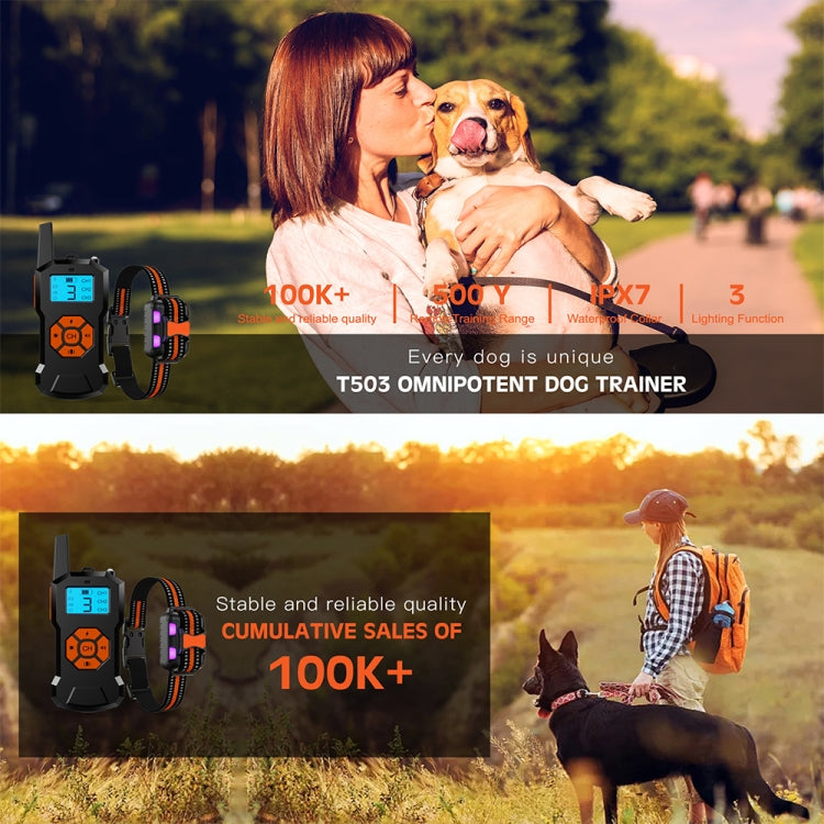 Electronic Remote Control Dog Training Device Pet Training Shock Collar, Specification: Receiver
