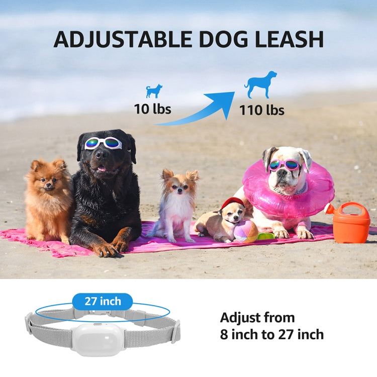 Smart Waterproof Shock Collar For Pets Remote Control Dog Training Device, Size: For-Two-Dog(Black)