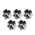 HILDA 5 pcs /Set With 10 Expansion Screw Wall Mounted Perforated Storage Tool Holder Kitchen Hanging Rack