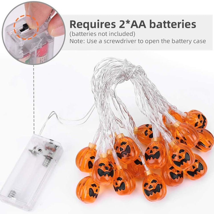 Warm White 3m 20LEDs Halloween LED Cartoon Atmosphere Decorative Light String(Purple Spider)