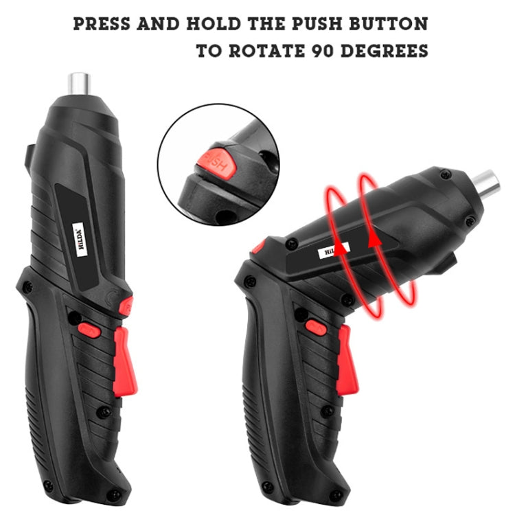 HILDA Multi-Function Li-Ion Screwdriver Mini Screwdriver Set(Black)