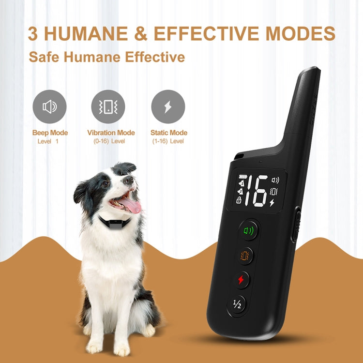 Pet Wrap-around Electric Shock Column Powerful Electronic Training Collar, Style: Only Receiver