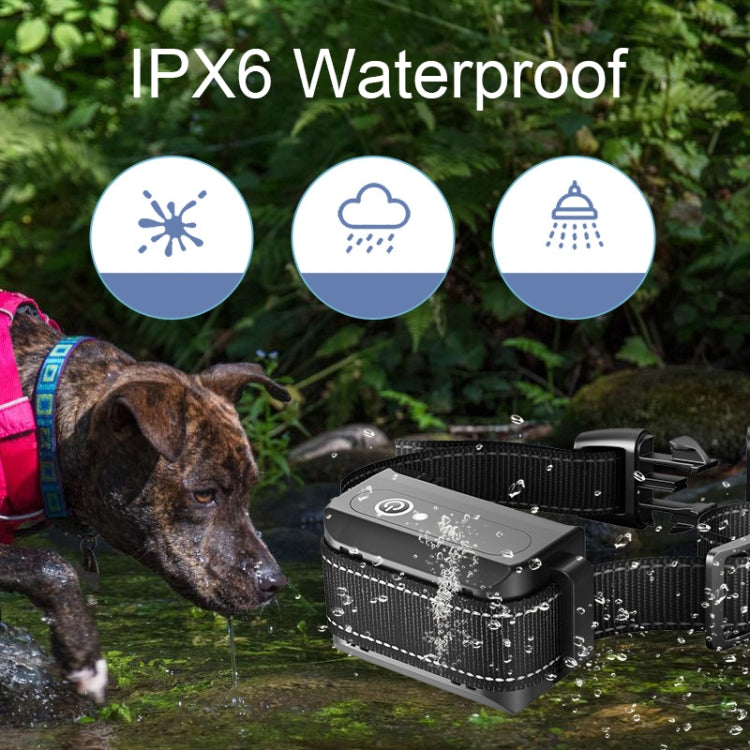 Pet Smart Electric Shock Training Waterproof Collar 1000m Remote Control Dog Training Device, Spec: Receiver + Yellow Remote