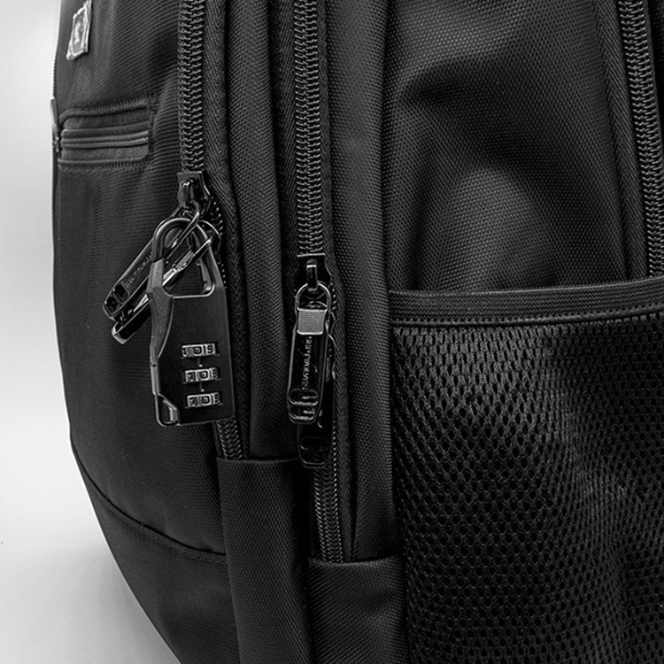 Outdoor Travel Backpack Password Hanging Lock Zinc Alloy Suitcase Anti-theft Lock(Black)
