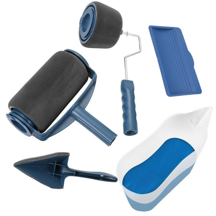 5pcs /Set Sewn Wall Decorative Paint Roller Brush Multifunctional Sponge Paint Painting Tools