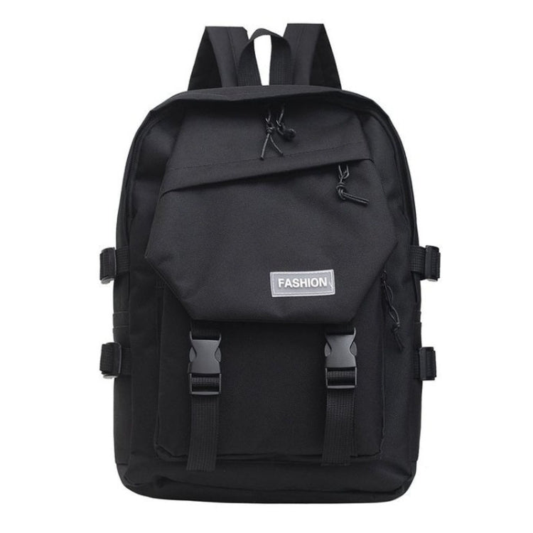 Women Student Schoolbag Harajuku Style Shoulder Backpacks(Black)